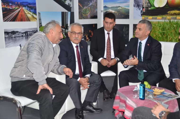 İstanbul'da Yomra standına büyük ilgi