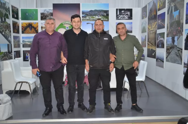 İstanbul'da Yomra standına büyük ilgi