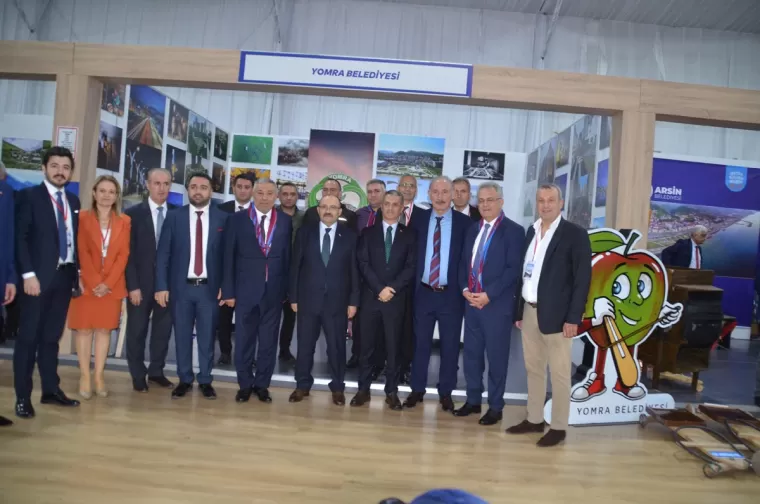 İstanbul'da Yomra standına büyük ilgi