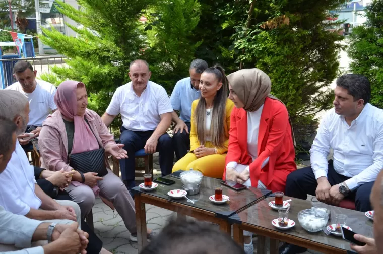 Milletvekili Bahar Ayvazoğlu Kaşüstü'nde 