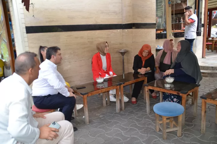 Milletvekili Bahar Ayvazoğlu Kaşüstü'nde 