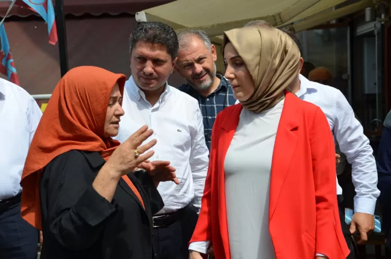 Milletvekili Bahar Ayvazoğlu Kaşüstü'nde 