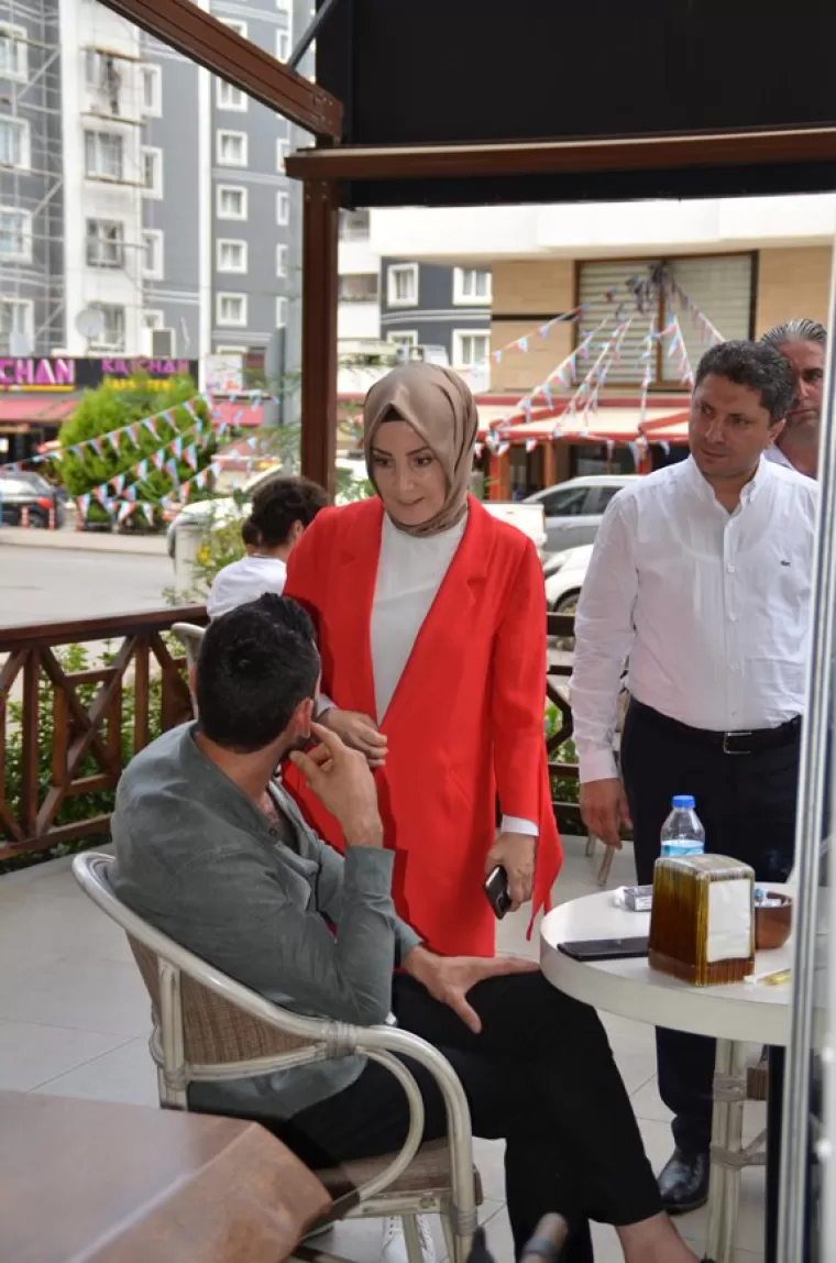 Milletvekili Bahar Ayvazoğlu Kaşüstü'nde 