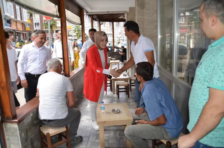 Milletvekili Bahar Ayvazoğlu Kaşüstü'nde 
