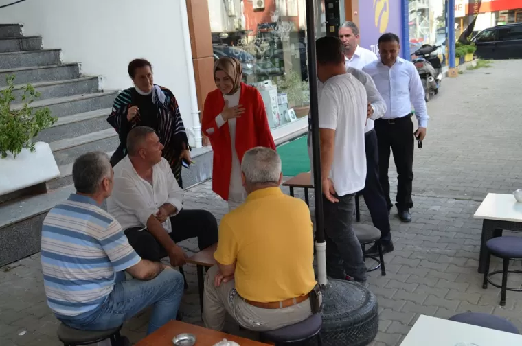 Milletvekili Bahar Ayvazoğlu Kaşüstü'nde 