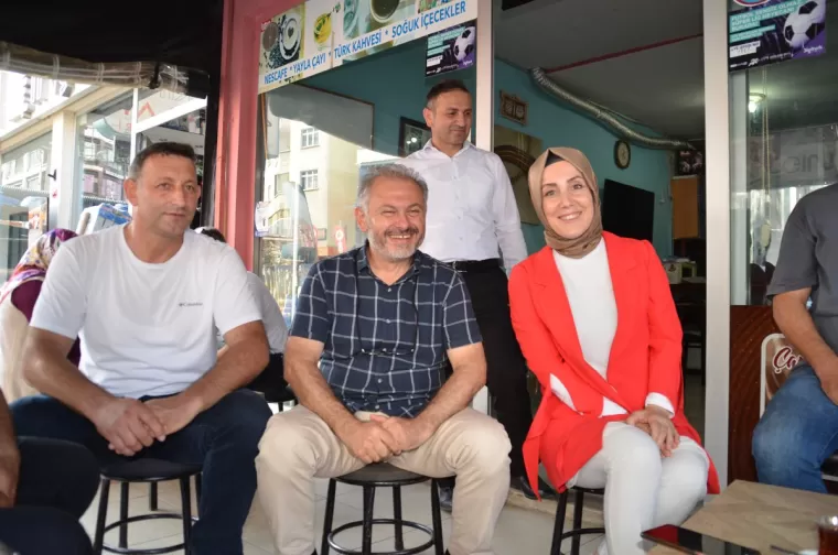 Milletvekili Bahar Ayvazoğlu Kaşüstü'nde 