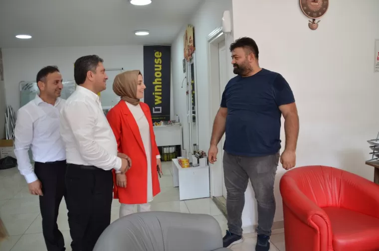 Milletvekili Bahar Ayvazoğlu Kaşüstü'nde 
