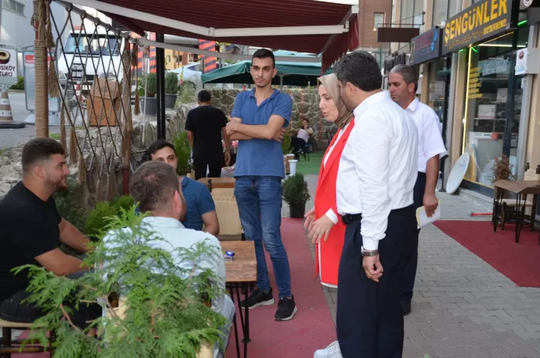 Milletvekili Bahar Ayvazoğlu Kaşüstü'nde 