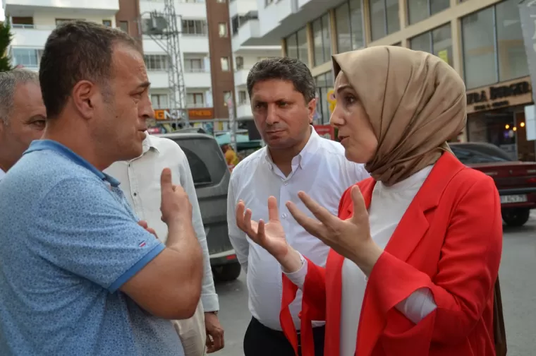 Milletvekili Bahar Ayvazoğlu Kaşüstü'nde 