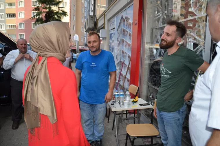 Milletvekili Bahar Ayvazoğlu Kaşüstü'nde 
