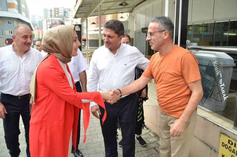 Milletvekili Bahar Ayvazoğlu Kaşüstü'nde 
