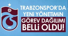 Trabzonspor’da yeni yönetimin görev dağılımı belli oldu!