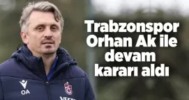 Trabzonspor, Orhan Ak için kararını verdi! Resmen açıklandı