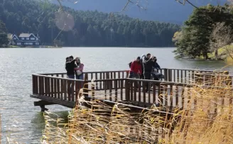 Bolu'nun milli ve tabiat parkları ara tatilde ziyaretçilerin gözdesi oldu
