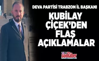 Genel Başkan Ali Babacan ile ilgili Trabzon DEVA'dan flaş açıklamalar...