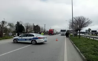 GÜNCELLEME - Samsun’da devrilen akaryakıt tankerinin sürücüsü yaralandı