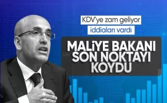 KDV düzenlemesiyle ilgili Hazine ve Maliye Bakanı Mehmet Şimşek’ten açıklama
