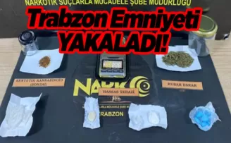 Trabzon’da narkotik uyuşturucuya geçit vermiyor! 13 kişi yakalandı