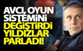 Trabzonspor'da Abdullah Avcı, sistemi değiştirdi, goller peş peşe geldi...