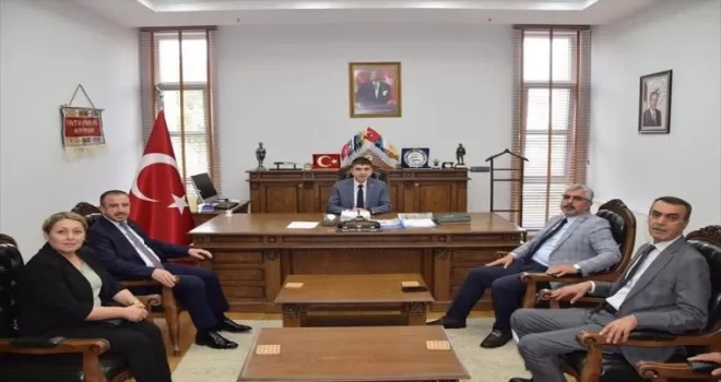 AK Parti Samsun Milletvekili Aksu, Alaçam’da ziyaretlerde bulundu
