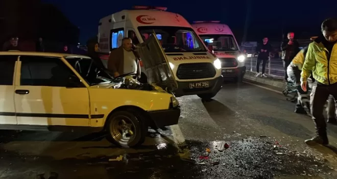Bolu’da zincirleme trafik kazasında 9 kişi yaralandı