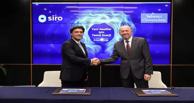 Siro ve Sabancı Üniversitesi, batarya ekosistemi için insan kaynağını birlikte yetiştirecek